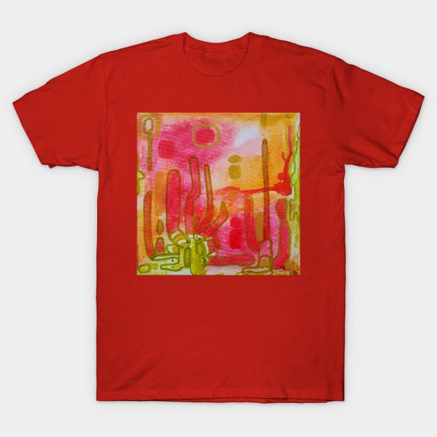 Marine Cacti T-Shirt by AlexMarialDraws